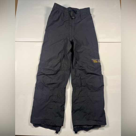 Mountain Hardwear Mens Goretex Black XCR Snowboard Ski Snow Pants Zip Belted L - Picture 1 of 15